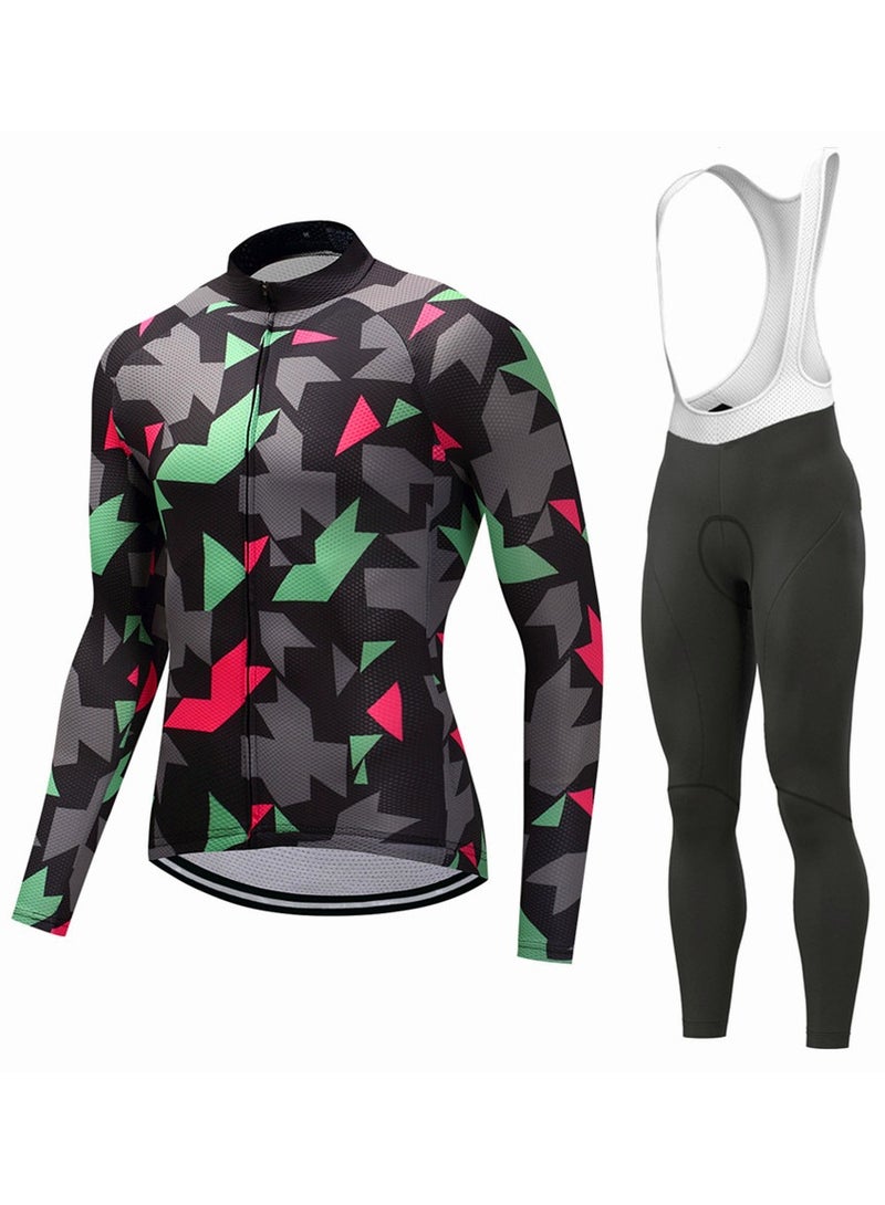 KUYING Outdoor Mountain Bike Road Bike Riding Suit Set 