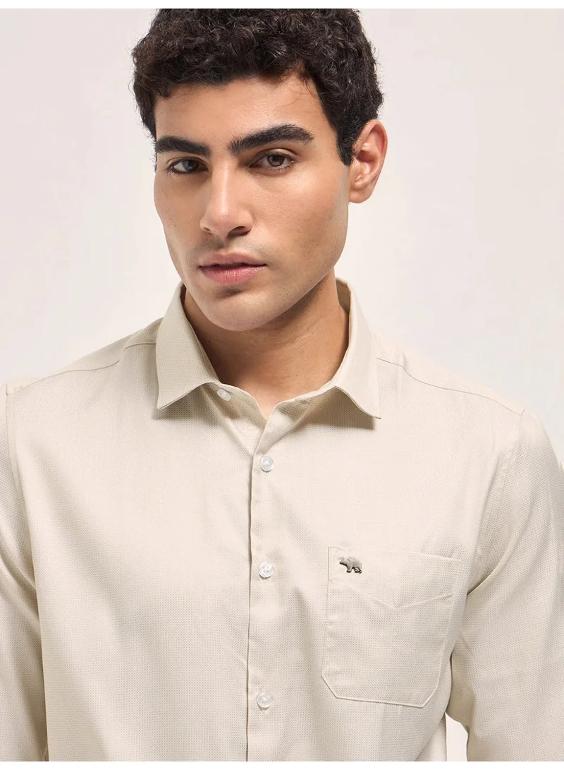 THE BEAR HOUSE  Men’s Long Sleeve Shirt – Classic, Comfortable and Stylish Essential for Work, Travel or Casual Outings for Men | Best Price UAE