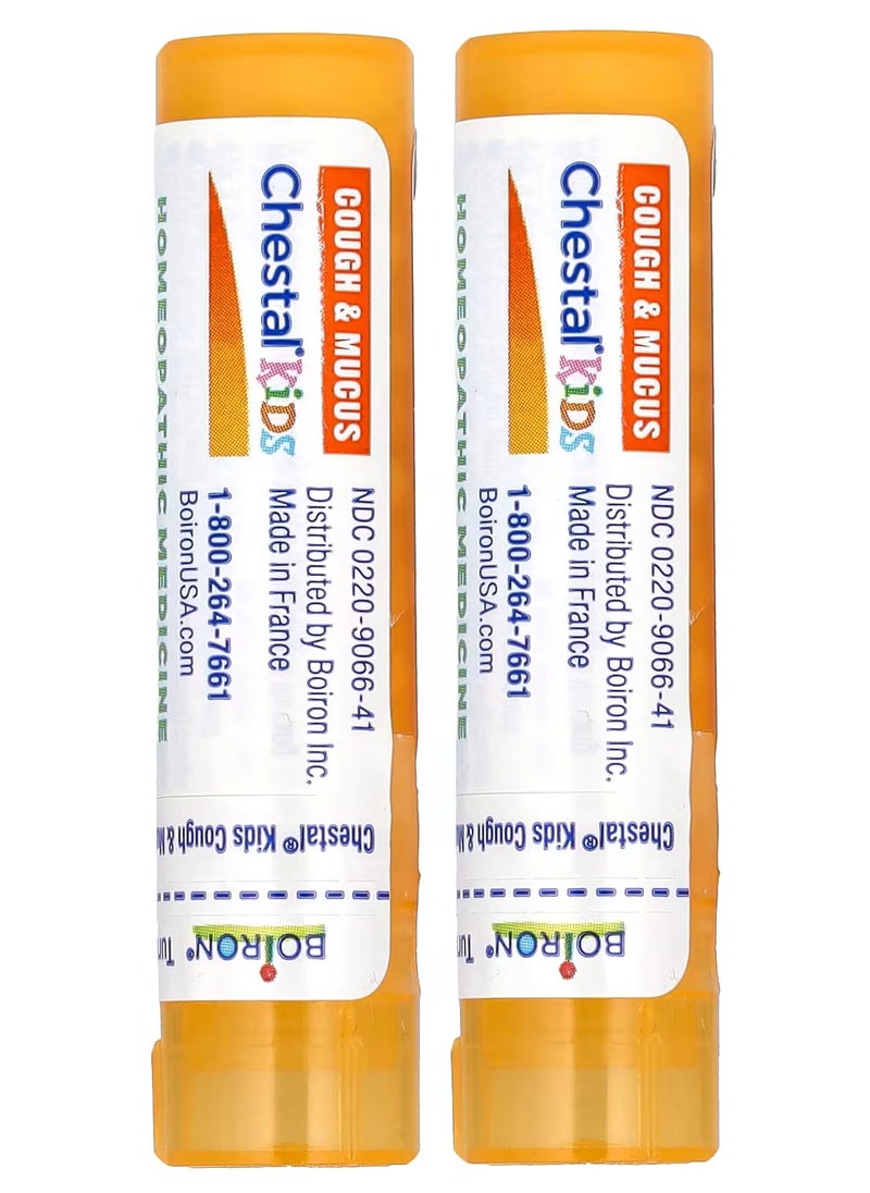 Boiron Boiron Chestal Kids Meltaway Pellets -- 2 Tubes  - Image 3