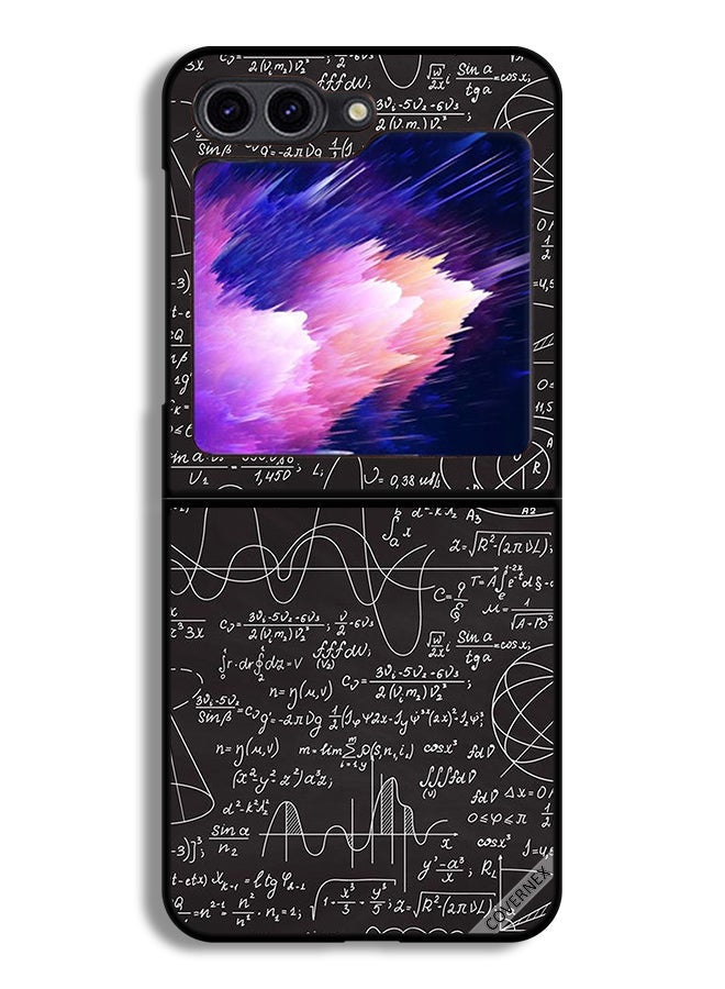 Covernex Samsung Galaxy Z Flip6 Protective Case Cover Math Equations - Image 1