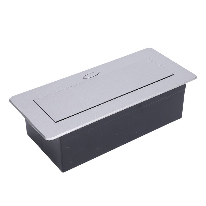 Popup Desk Outlet 15A Robust Construction - Slow Release Damping Concealed Power Strip with Waterproof Design for Home Office Shopping Mall Dealership Renovation - Image 3