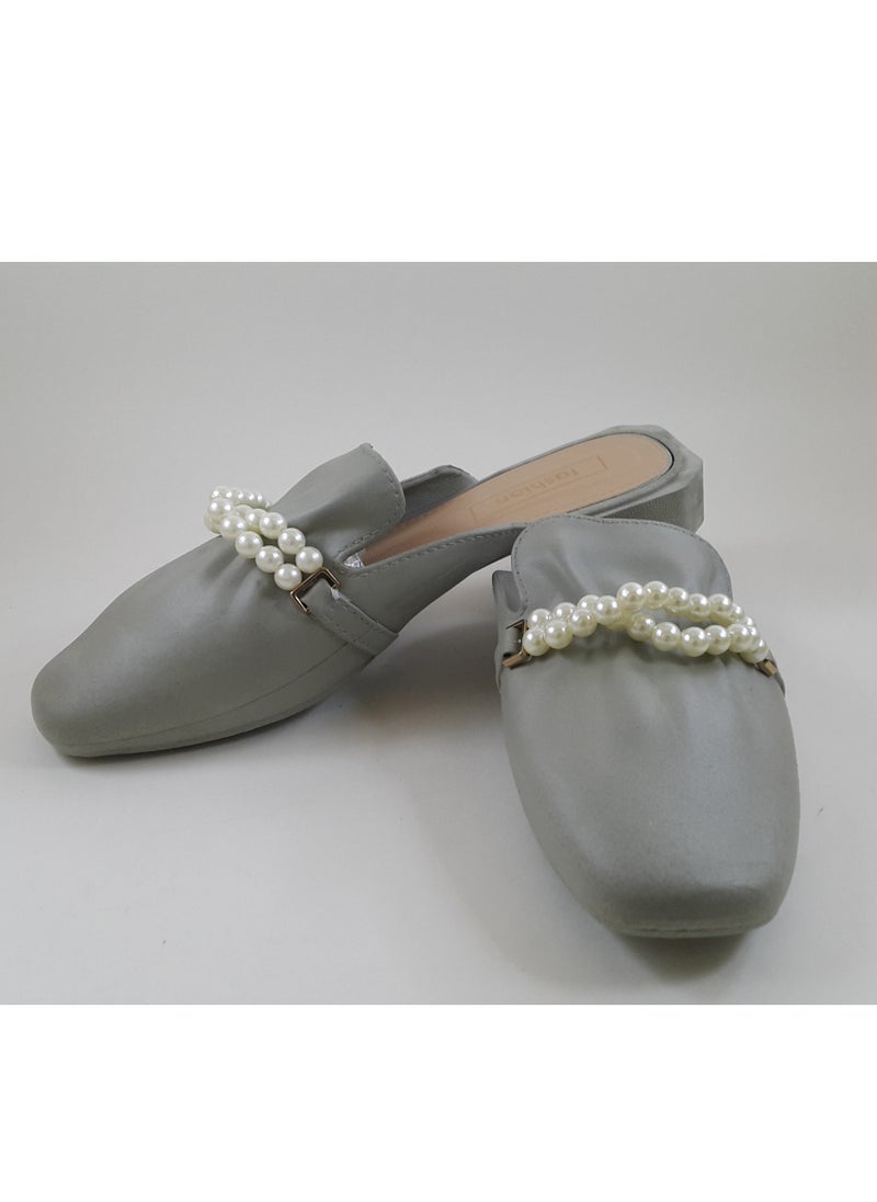 FASHION - Women Casual Mule Light Green Color - Image 1