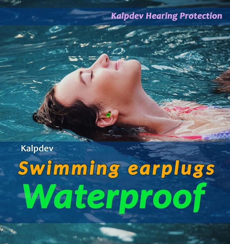 Kalpdev Soft Silicone Noise Reduction Ear Plugs for Sleeping, Meditation, Swimming. Reusable Earmuffs for Travel and Flight (Pack of 5 Pairs) Assorted - Image 5