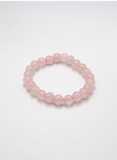 Alpine Crystals UAE Natural Rose Quartz Crystal Bracelet.  - Image 2
