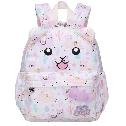 SUN EIGHT Toddler Backpack for Boys & Girls - Lightweight Kids Backpack for Preschool,Kindergarten & Travel,Cute Animal Design,Durable Small School Bag for Daycare (Ages 2-5) - Image 1