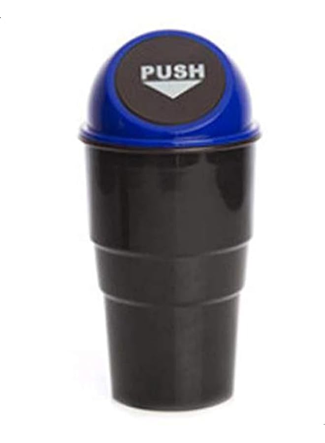 Zaboon Bin Household Mini Desktop Garbage Can Blue - Image 1