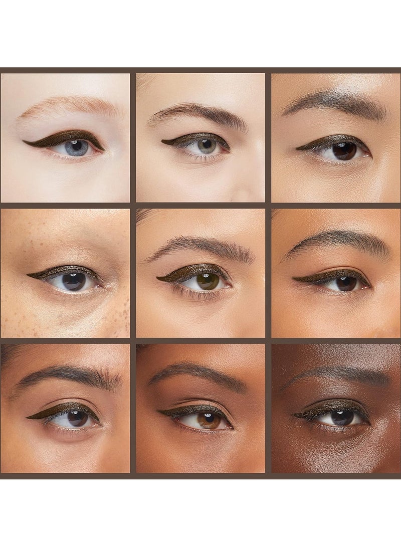 PALLADIO Retractable Waterproof Eyeliner, Brownie, Creamy, Smudge Proof, Long Lasting - Image 4