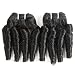 Molefi Brazilian Virgin Funmi Hair Bundles Burmese Curly Bundles Human Hair Short Curly Weave 9A Unprocessed Brazilian Human Hair Extensions 100g/pc Natural Color (10 12inch 100g/pc) - Image 2