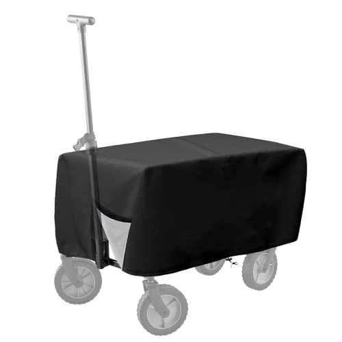 BATTIPAW Outdoor Folding Wagon Protective Cover - 600D Oxford Cloth, Waterproof, Heavy-Duty, Dustproof for Collapsible Wagon Carts - Image 2