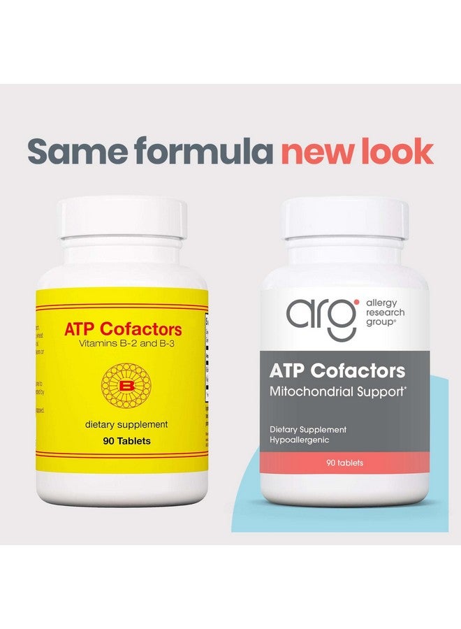 Optimox ATP Cofactors Supplement - Vitamin B Complex for Men & Women, Vitamin B2, Vitamin B3, 100mg Riboflavin, 500mg Niacin, High Potency Tablets - 90 Count - Image 2