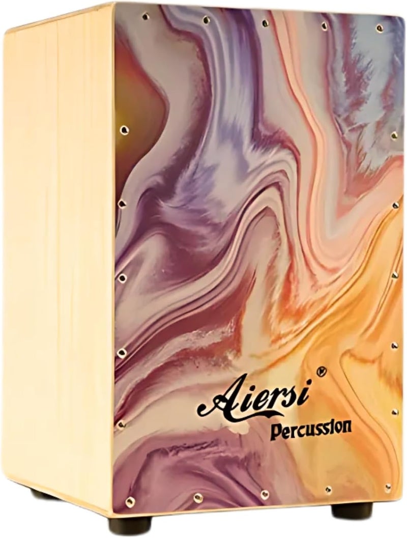 Aiersi Cajon Music Box - Professional Percussion Instrument Made from Russia Birch Wood with Carry Bag - Image 2