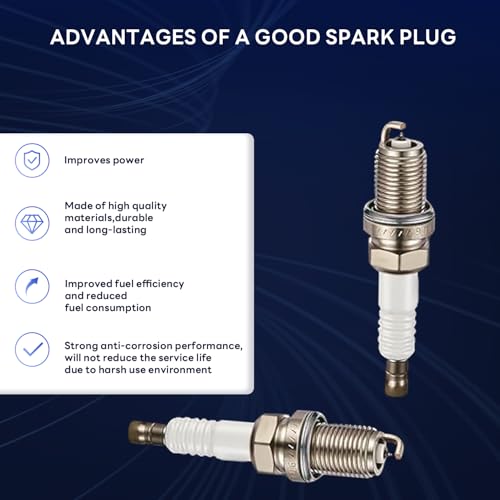 GAGOLCAR Ignition Coil Pack UF730 and Iridium Spark Plugs (Set of 6) Compatible with Land Rover Discovery LR4 Range Rover Sport Velar Jaguar F-Pace F-Type XE XF XJ 3.0L V6, For LR035548 - Image 3