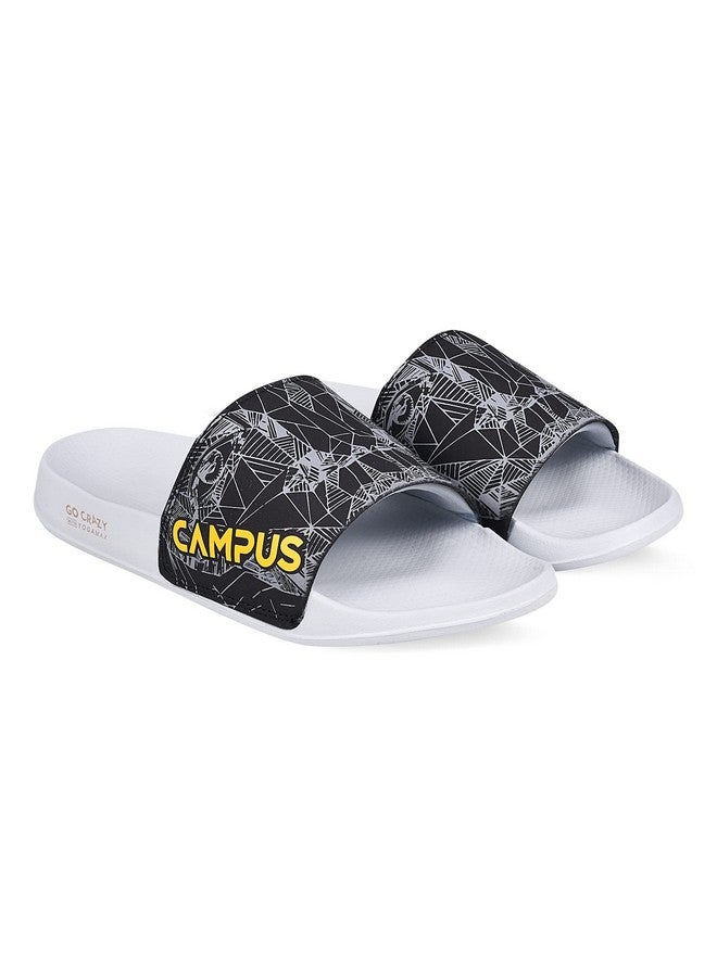 كامبس حذاء Campus Men's SL-423 BLK/MSTD Sliders - 9UK/India SL-423 - Image 1