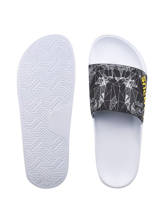 كامبس حذاء Campus Men's SL-423 BLK/MSTD Sliders - 9UK/India SL-423 - Image 5