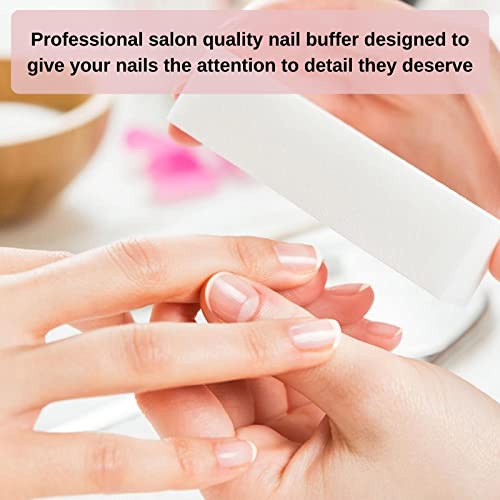 TRITON Professional 2 in 1 Nail High Shiner Polisher Buffer Sand Filer Smooth and Soft Manicure and Pedicure Buffing Tool With Finger Grip - Image 5