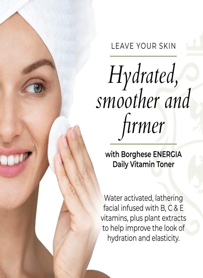 Borghese Energia Daily Vitamin Toner - Facial Toner with Vitamin C, B, & E, Niacinamide & Plant Extracts for Skin Tone & Texture, for All Skin Types - Image 2