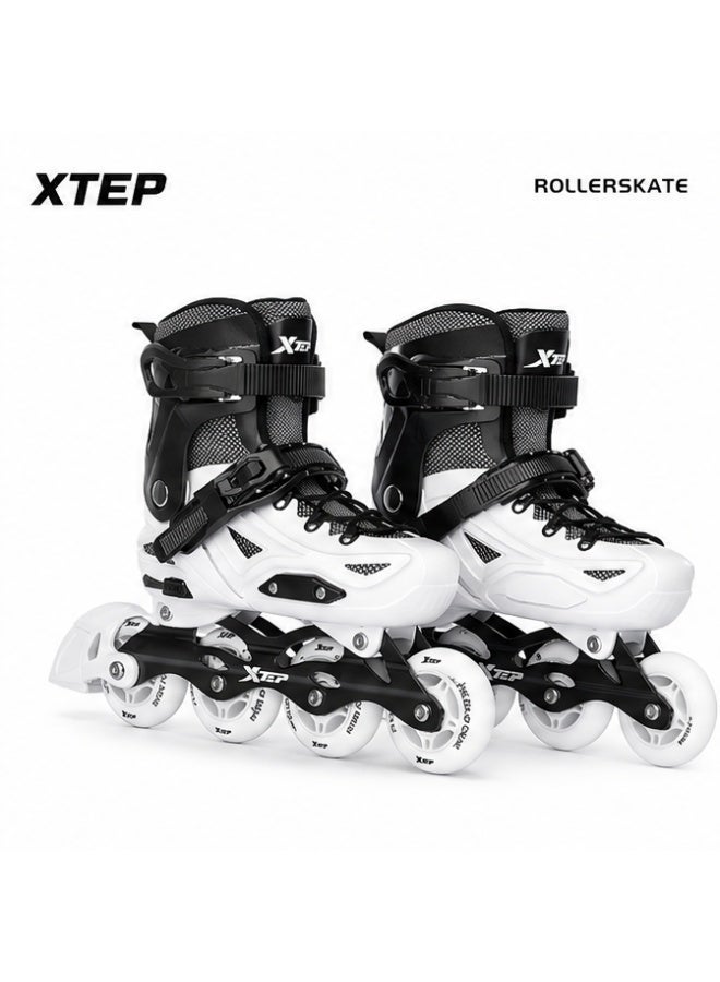 XTEP Roller Skates, Adult Skates, University Club, Boys and Girls, Adult Beginner Amateur, Roller Skating, Inline Skates, Ice Skating - Image 1
