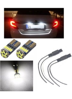 Eraks Car Accesories Fıat Egea LED License Plate Bulb T10 15 LED and Fault Breaker  - Image 1