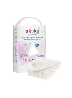 Akuku Disposable Hygienic Underpad 60 X 90 Cm 10 Pcs 