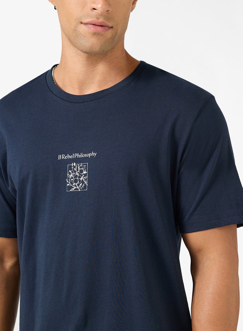 JJ Rebel Graphic Print Regular Fit T-Shirt - Image 3
