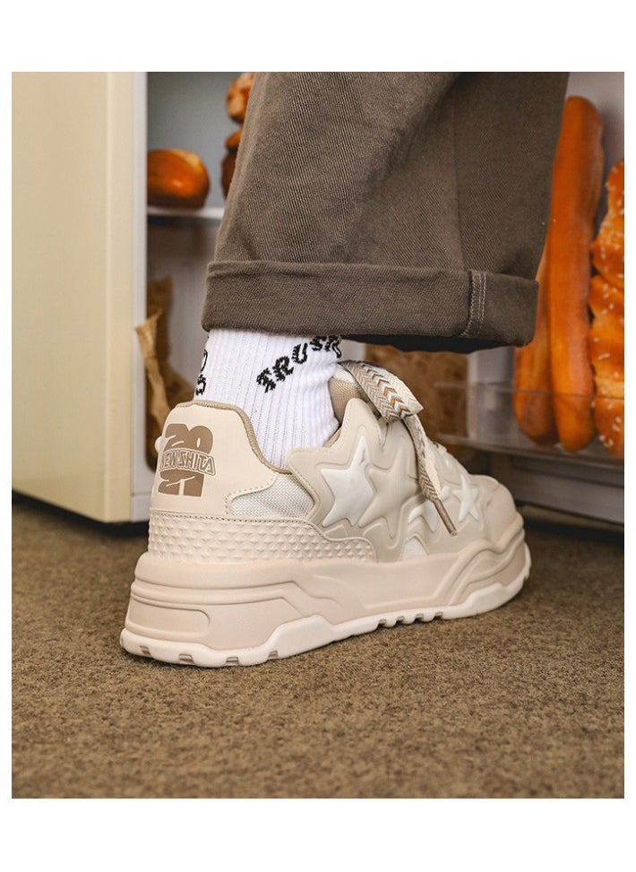 KUYING New Thick Sole Elevated Board Shoes  - Image 1