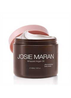 Whipped Argan Oil Body Butter (13.5oz) - Nourishing Body Cream - Quick-Absorbing Moisturizer - Organic Argan Oil from Morocco