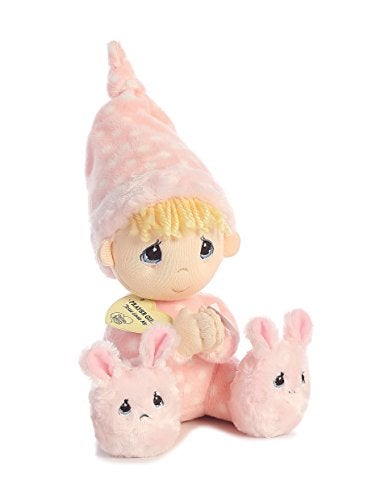 Aurora - Precious Moments - 9.5" Precious Prayer Girl,Pink - Image 3