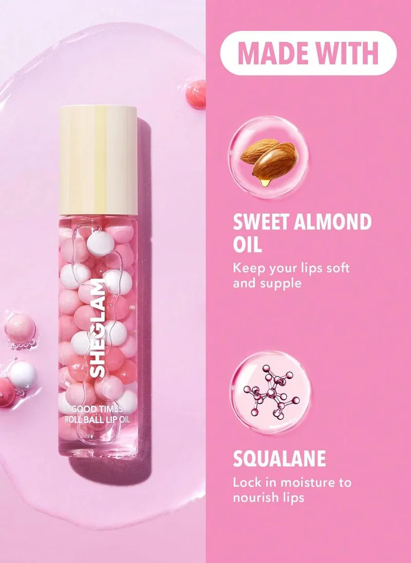 SHEGLAM Good Times Roll Ball Lip Oil-Have A Ball