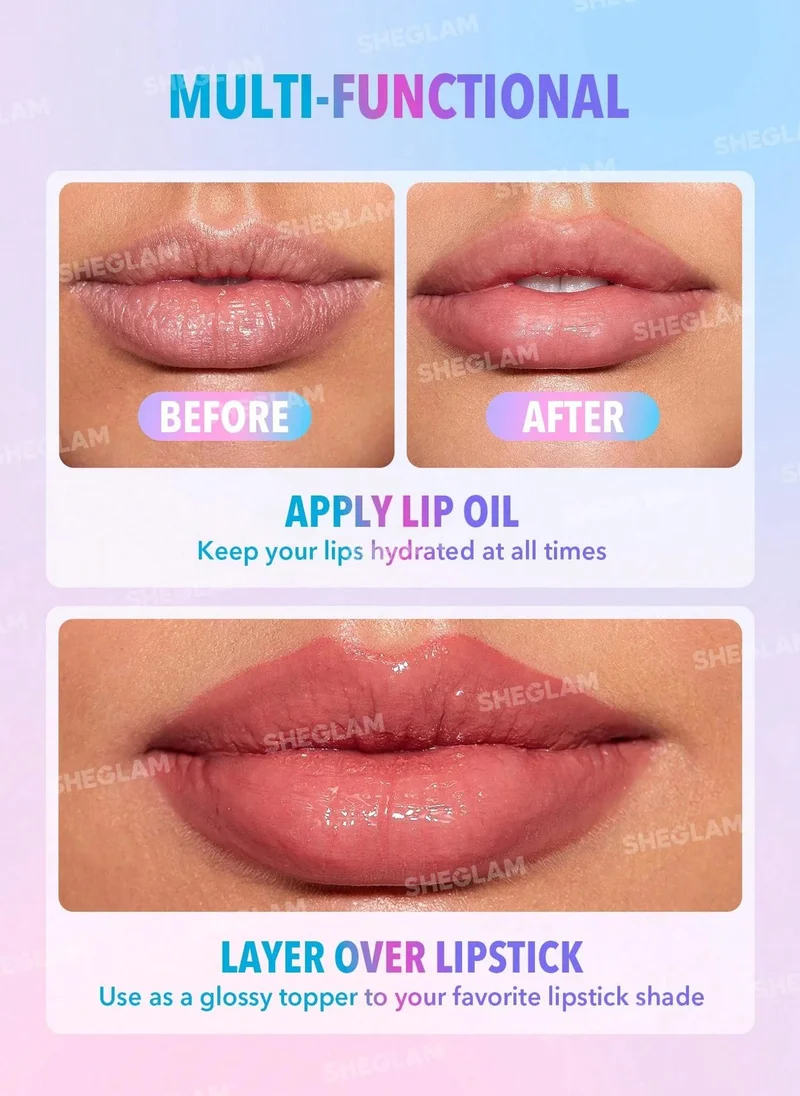 SHEGLAM Good Times Roll Ball Lip Oil-Have A Ball