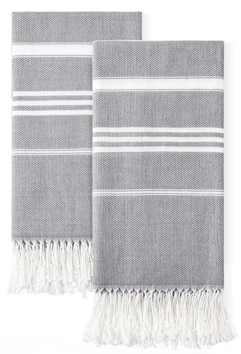 Antfuny 2 Packs Turkish Beach Towels Sand Free Quick Dry Oversized Bath Pool Swim Towel Extra Large XL Big Blanket Adult Travel Essentials Cruise Accessories Must Haves Clearance Vacation Stuff