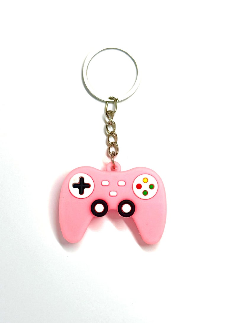 سوني ميدالية مفاتيح كرتونية، ميدالية اطفال، ميدالية مضحكة طريفة، ميدالية للمفاتيح للبنات، ميدالية للمفاتيح للأولاد , تعليقة مفاتيح، تعليقة محفظة و شنطة ، مداليه تعليقه تتناسب مع المحفظة والحقيبة سلسلة مفاتيح بشخصية كرتونية تناسب هدية لطيفة على شكل يد جهاز لعب وردي . - Image 1