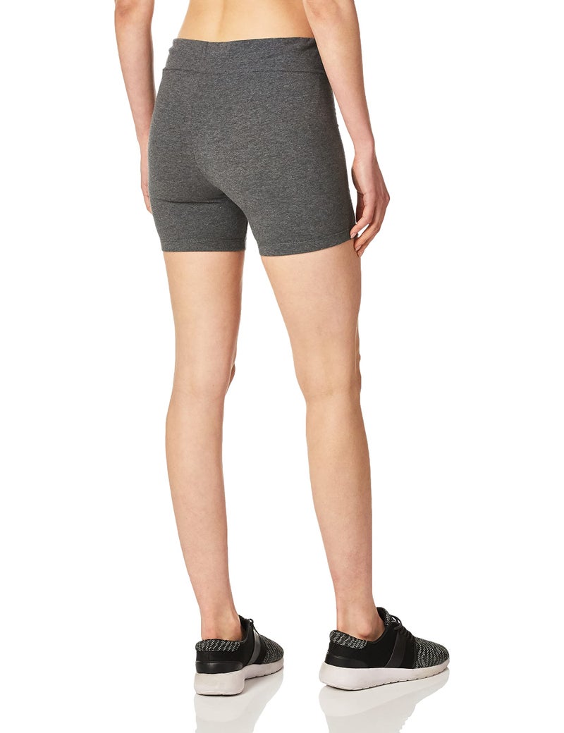 Danskin Women's Essential 5'' Bike Short, Charcoal, X-Small - Image 3