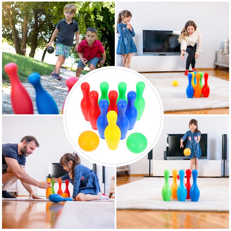 🧸 طقم بولينغ تعليمي تفاعلي للمرح العائلي في الداخل - Image 5