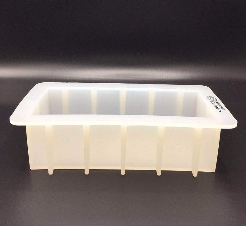 Mose CAFOLO Large Loaf Soap Mold Thick Lip Silicon Rectangular Mould 40oz DIY Handmade Swirl Making Tools - Image 2