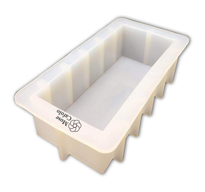 Mose CAFOLO Large Loaf Soap Mold Thick Lip Silicon Rectangular Mould 40oz DIY Handmade Swirl Making Tools - Image 1