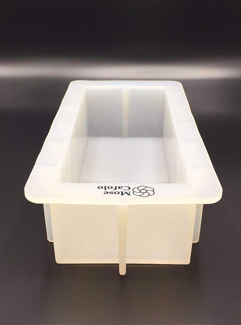 Mose CAFOLO Large Loaf Soap Mold Thick Lip Silicon Rectangular Mould 40oz DIY Handmade Swirl Making Tools - Image 3