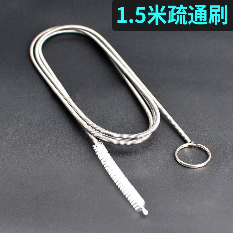 Refrigerator Dredge Drain Hole Household Refrigerator Accumulated Water Cleaning Genuine Goods 2 M Refrigerator Dredge Brush Suit Yiwu - Image 1