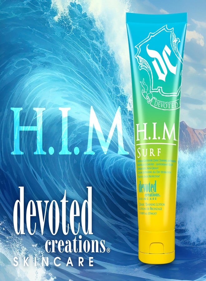 Devoted Creations HIM Surf - Electrolyte Infused Color Extending All Day Hydration Indoor/Outdoor Dark Tanning Intensifier - Image 3