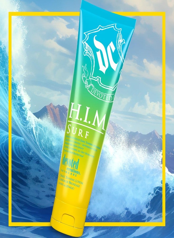 Devoted Creations HIM Surf - Electrolyte Infused Color Extending All Day Hydration Indoor/Outdoor Dark Tanning Intensifier - Image 4