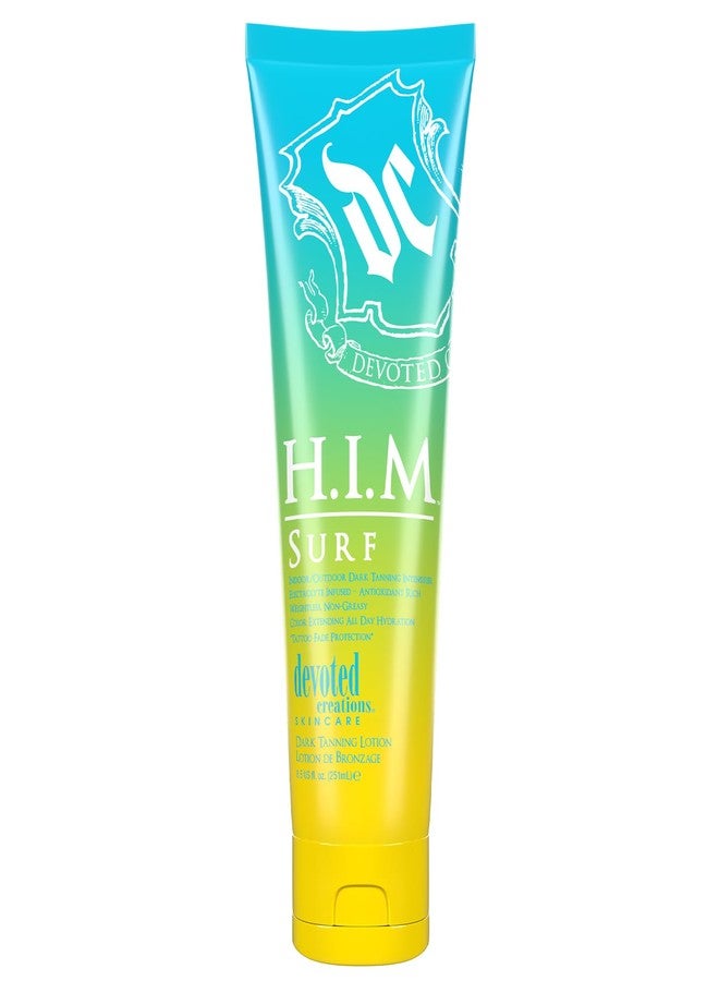 Devoted Creations HIM Surf - Electrolyte Infused Color Extending All Day Hydration Indoor/Outdoor Dark Tanning Intensifier - Image 1