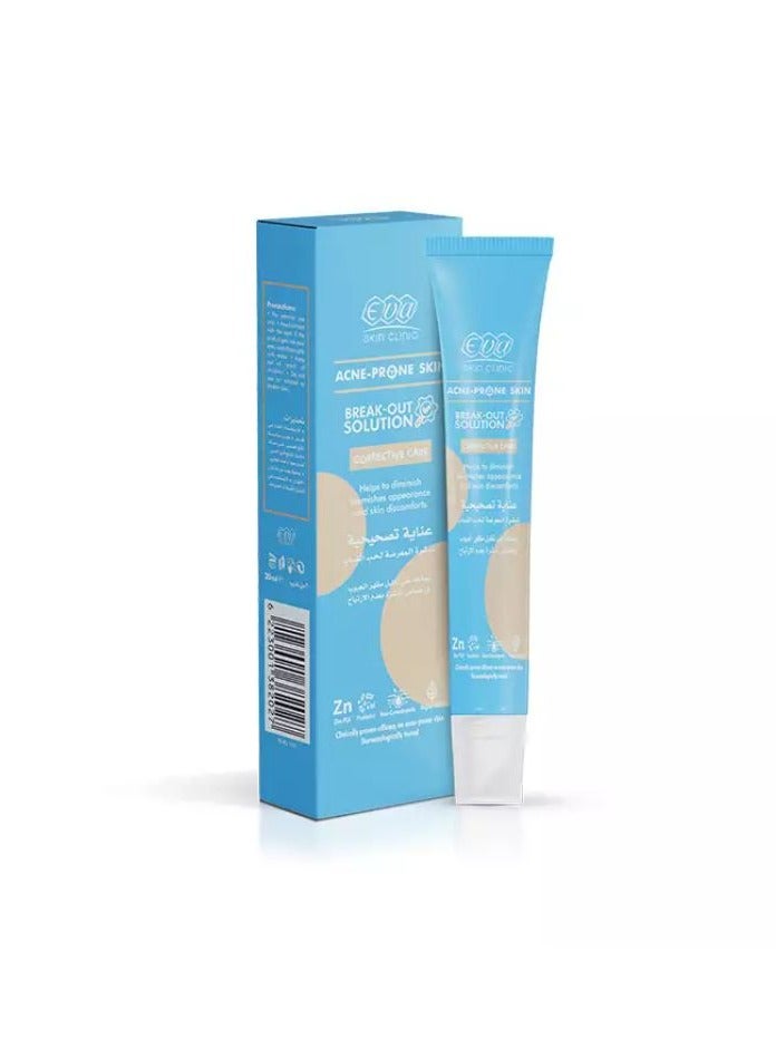 كريم العناية المصحح للبشرة المعرضة لحب الشباب من إيفا سكين كلينيك، 20 مل