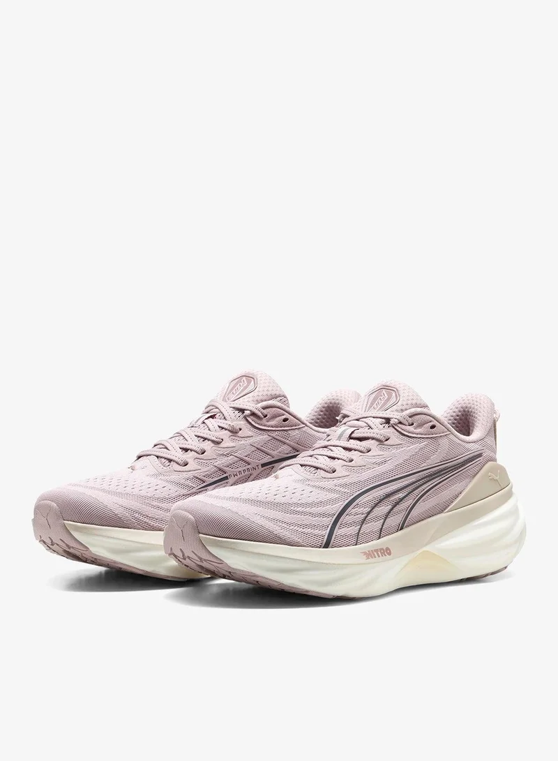Puma Misty Pink-Silver Fog Foreverrun Nitro 3 for Women | Best Price UAE
