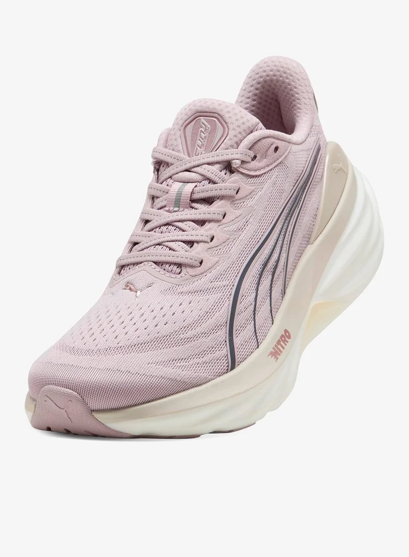 Puma Misty Pink-Silver Fog Foreverrun Nitro 3 for Women | Best Price UAE