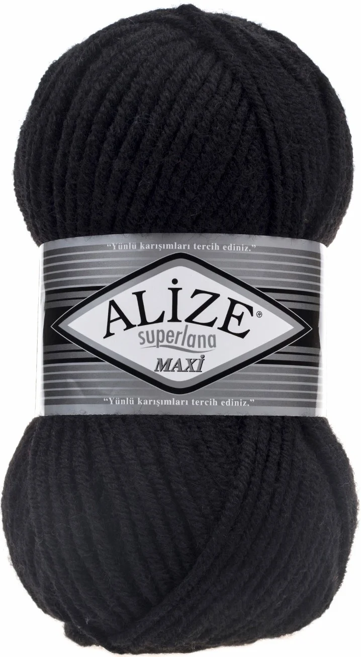 ALIZE Superlana Maxi Hand Knitting Yarn 100 gr