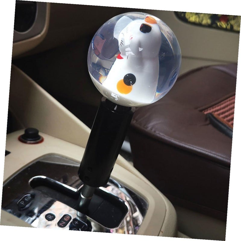Car Gear Shift Knob Replacement Manual Stick Shifter Lever Handle Stylish Lucky Cat Design for Universal Manual Transmission Vehicles - Image 5