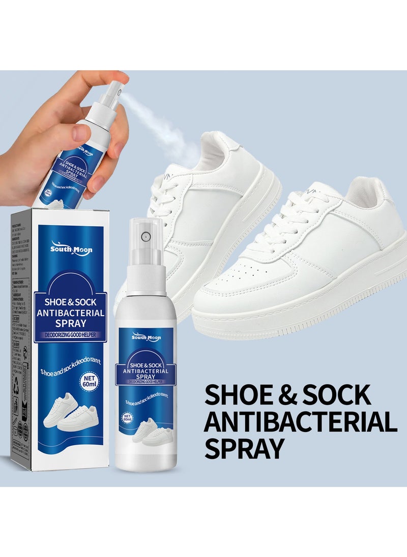 SOUTH MOON - Shoe & Sock Deodorizing Spray - Odor Neutralizer for Shoes, Socks, and Feet, Keeps Shoes Fresh and Dry - Image 1