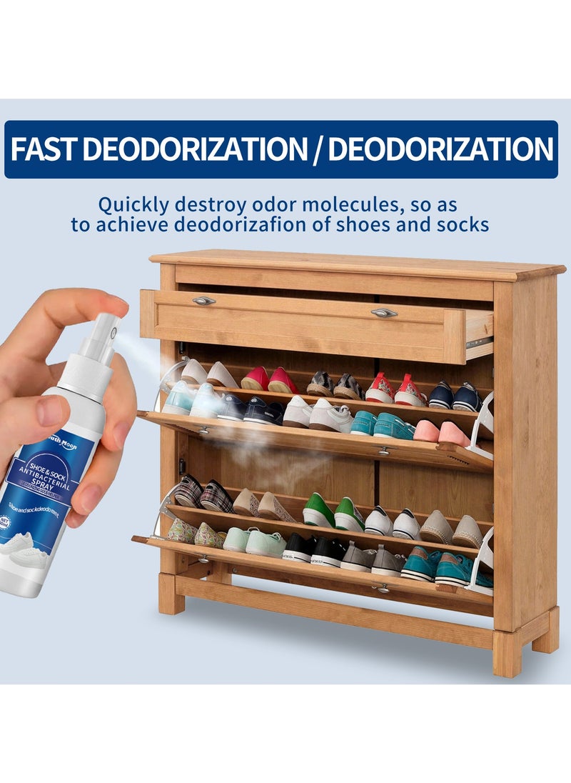 SOUTH MOON - Shoe & Sock Deodorizing Spray - Odor Neutralizer for Shoes, Socks, and Feet, Keeps Shoes Fresh and Dry - Image 1