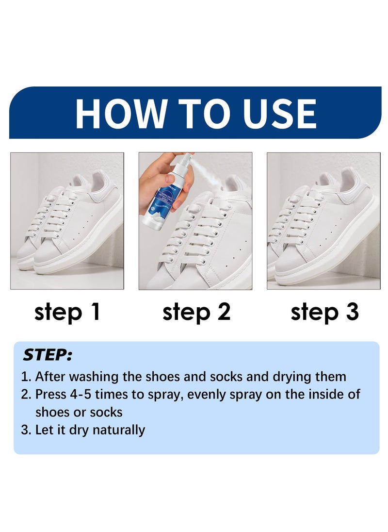 SOUTH MOON - Shoe & Sock Deodorizing Spray - Odor Neutralizer for Shoes, Socks, and Feet, Keeps Shoes Fresh and Dry - Image 1