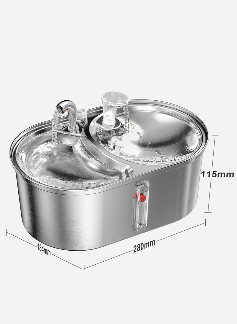 كيدل الأبحاث المتعلقة ب الفولاذ المقاوم للصدأ نافورة مزدوجة وعاء - Image 5