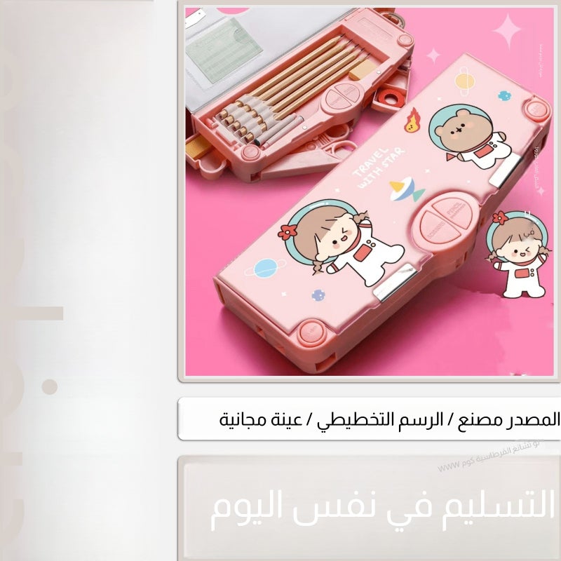 مقلمة بقفل بصمة الإصبع متعددة الطبقات - Image 1
